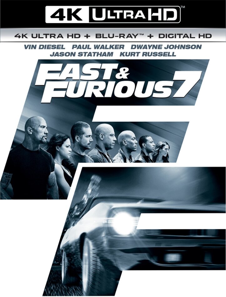 Fast & Furious 7 (2015) 4K Ultra HD + Blu-ray