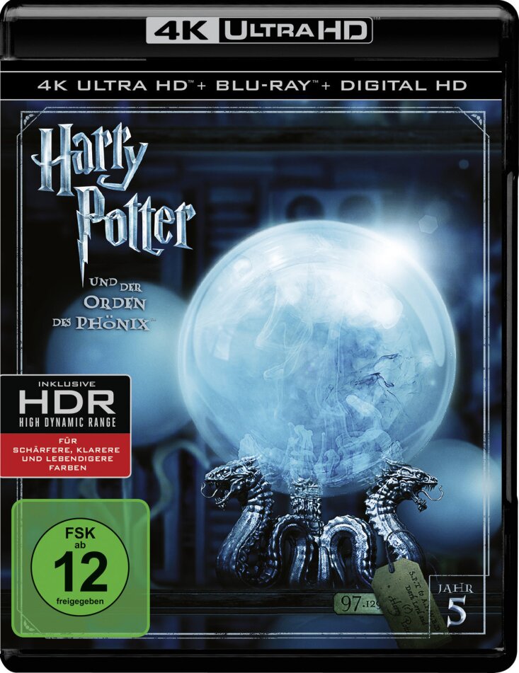 Harry Potter und der Orden des Phönix (2007) 4K Ultra HD + Blu-ray