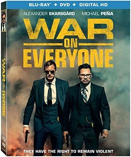War on Everyone (2016) Blu-ray + DVD