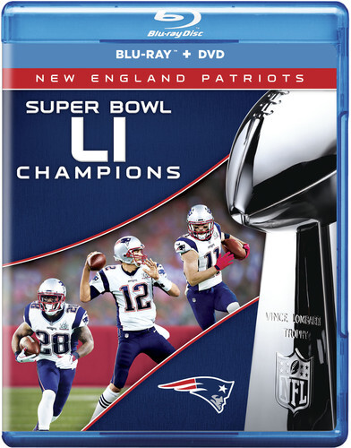 NFL: Super Bowl 51 Champions - New England Patriots Blu-ray + DVD