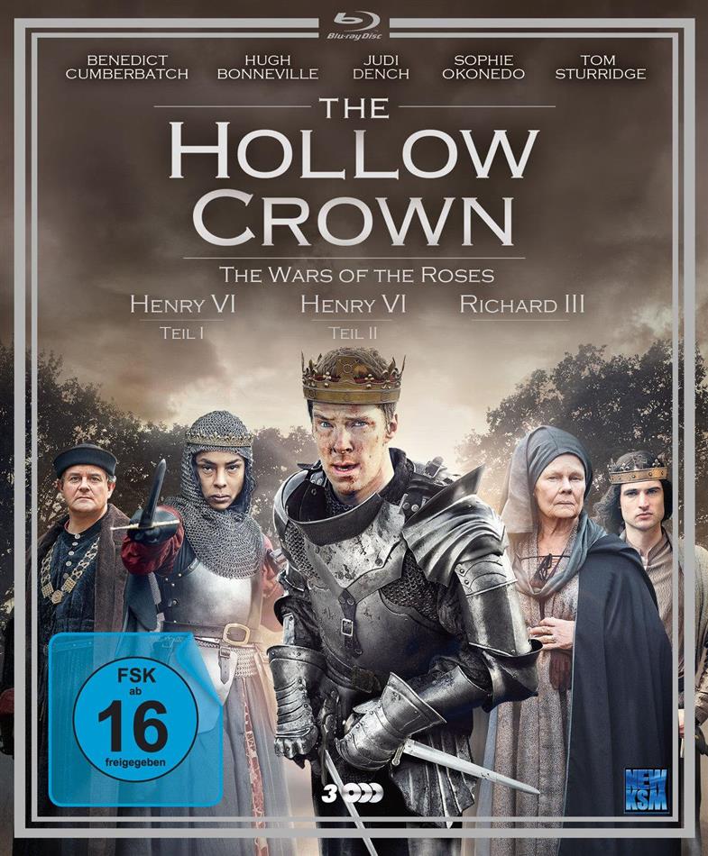 The Hollow Crown - Staffel 2 - The Wars of the Roses 3 Blu-rays