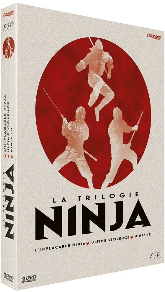 La trilogie Ninja - L'implacable Ninja / Ultime violence / Ninja III 3 DVD