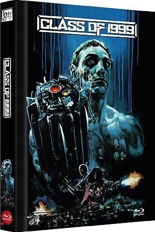 Class of 1999 (1990) Cover B, Limited Edition, Mediabook, Uncut, Blu-ray + DVD