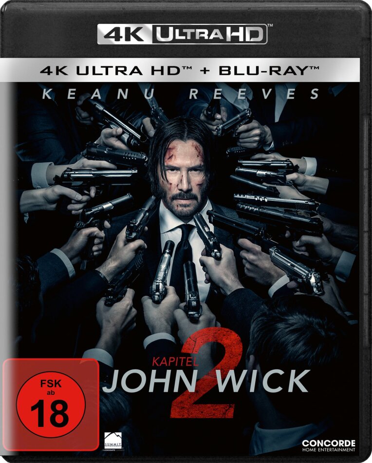 John Wick: Kapitel 2 (2017) 4K Ultra HD + Blu-ray