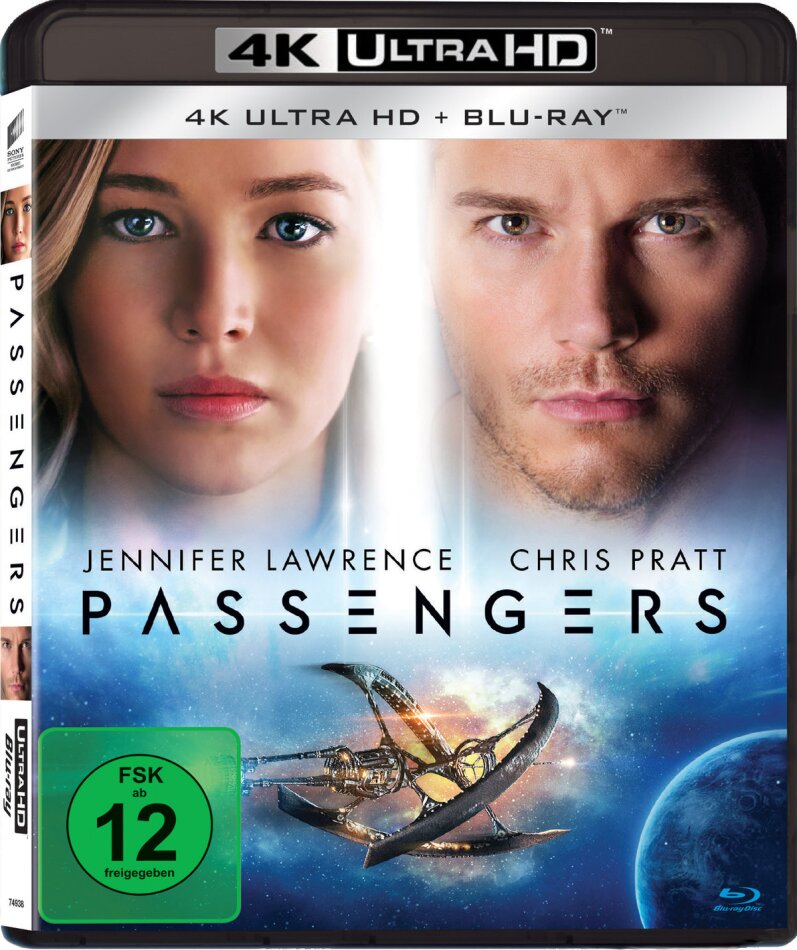 Passengers (2016) 4K Ultra HD + Blu-ray