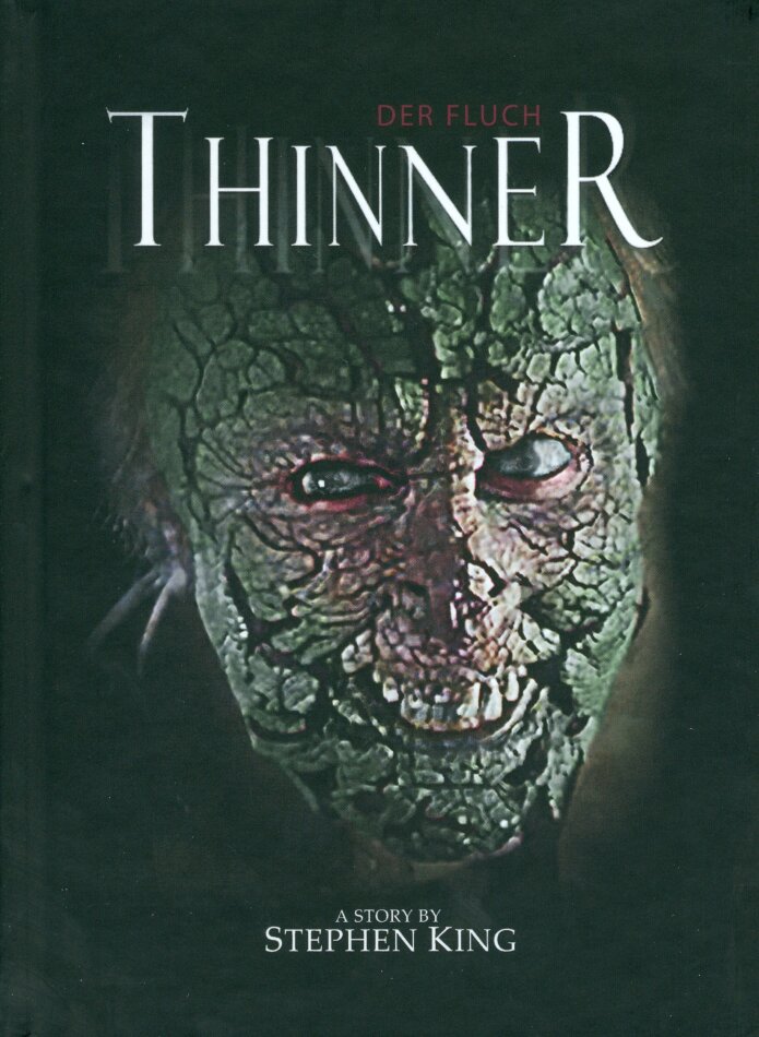 Thinner - Der Fluch (1996) New Cover, Limited Edition, Mediabook, Uncut, Blu-ray + DVD