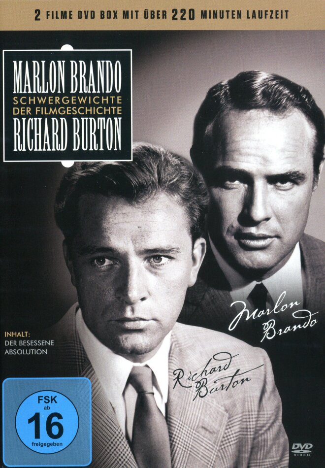 Marlon Brando & Richard Burton - Schwergewichte der Filmgeschichte 2 DVDs