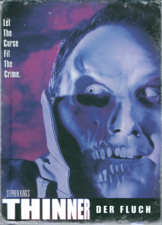 Thinner - Der Fluch (1996) Classic Cover, Limited Edition, Mediabook, Uncut, Blu-ray + DVD