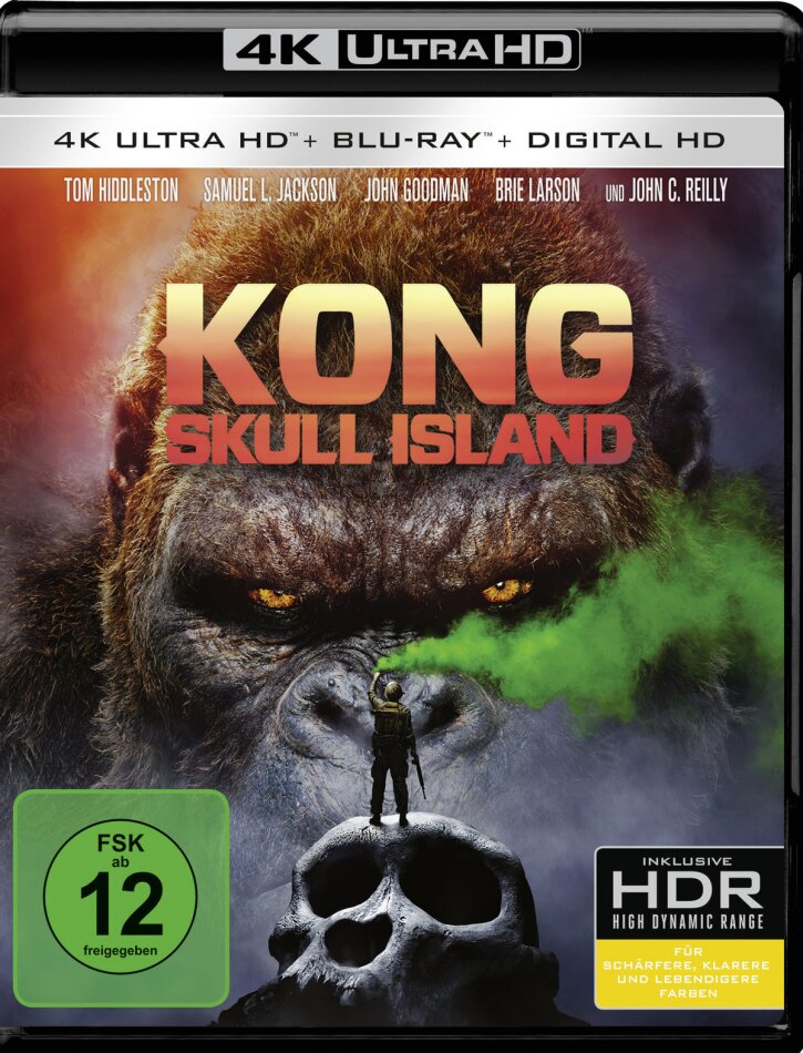 Kong: Skull Island (2017) 4K Ultra HD + Blu-ray