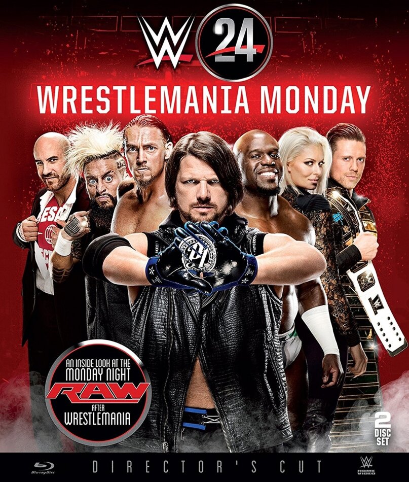 WWE: Wrestlemania 24 - Wrestlemania Monday Director's Cut, 2 Blu-rays