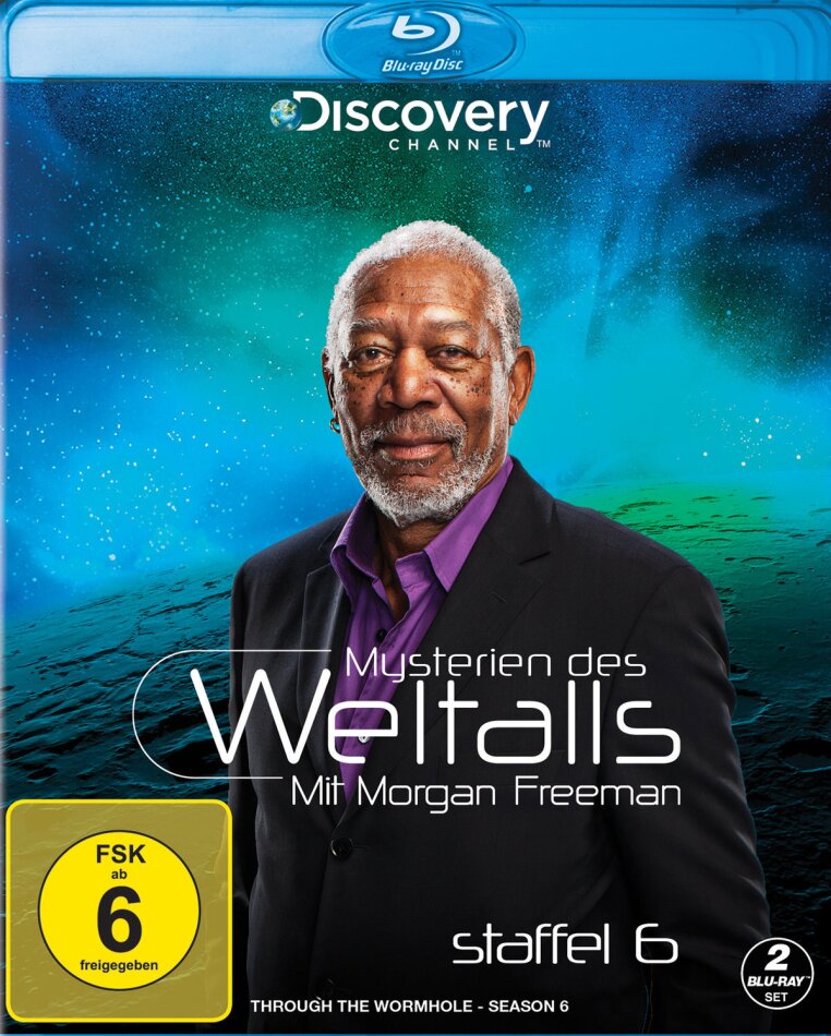 Mysterien des Weltalls - Mit Morgan Freeman - Staffel 6 Discovery Channel, 2 Blu-rays