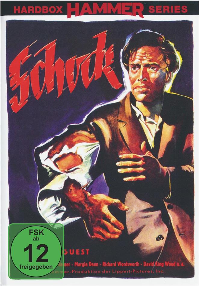Schock (1955) Cover A, Hardbox Hammer Series, Kleine Hartbox, Uncut