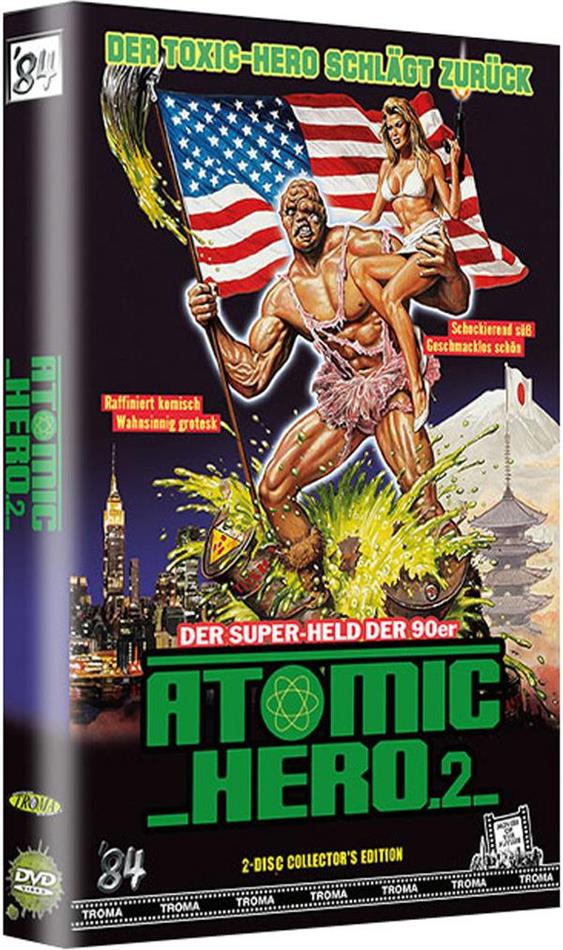 Atomic Hero 2 (1989) Grosse Hartbox, Collector's Edition, Limited Edition, Uncut, 2 DVDs