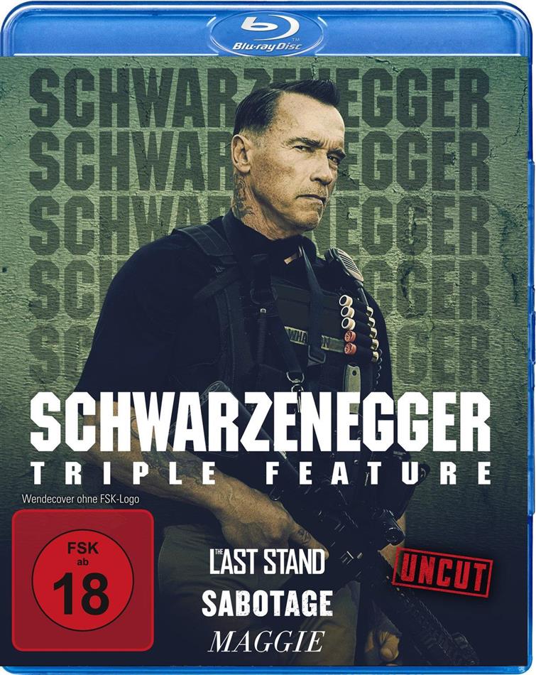 Arnold Schwarzenegger Triple Feature Uncut, 3 Blu-rays