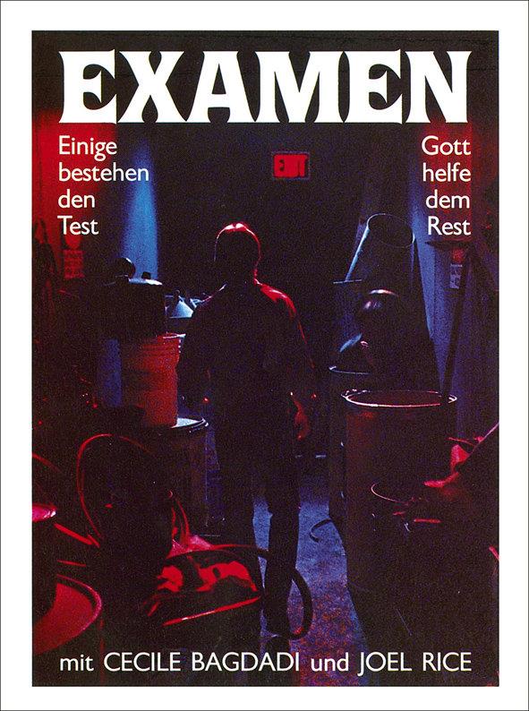 Examen (1981) Cover B, Limited Edition, Mediabook, Uncut, Blu-ray + DVD