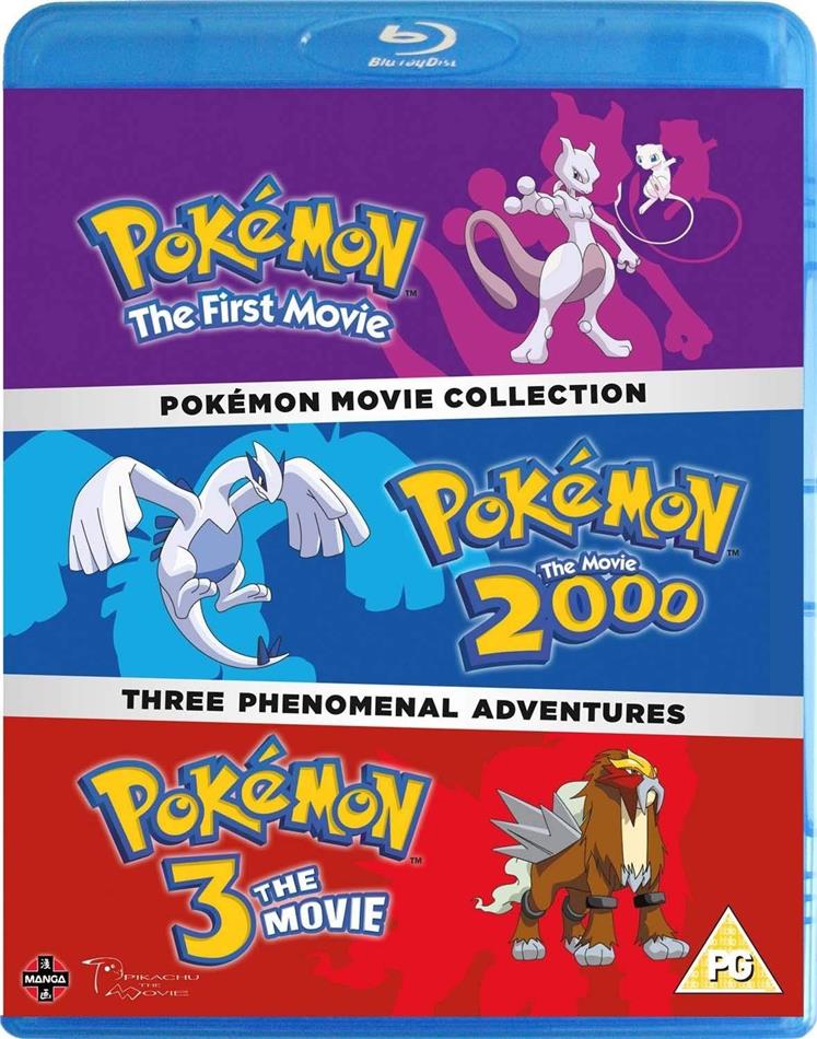 Pokémon - Movie Collection 1-3 3 Blu-rays