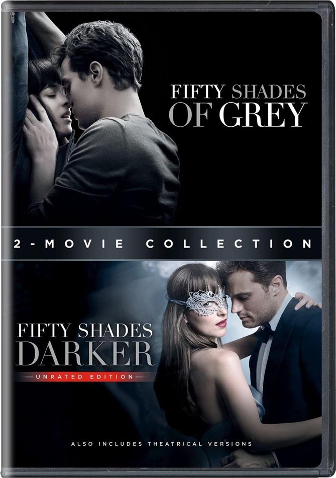 Fifty Shades of Grey / Fifty Shades Darker 2-Movie Collection, Unrated, 2 DVDs