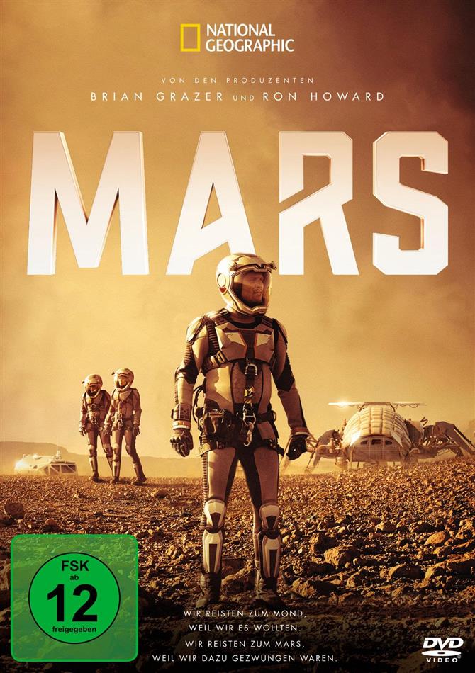 Mars National Geographic, 3 DVDs