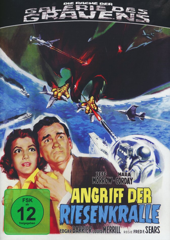 Angriff der Riesenkralle (1957) Die Rache der Galerie des Grauens, s/w, Limited Edition, Blu-ray + DVD