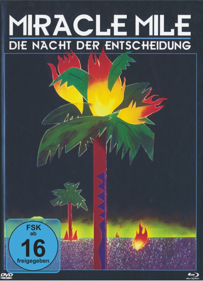 Miracle Mile - Die Nacht der Entscheidung (1988) Cover B, Limited Edition, Mediabook, Uncut, Blu-ray + DVD