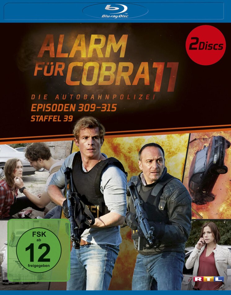Alarm für Cobra 11 - Staffel 39 2 Blu-rays