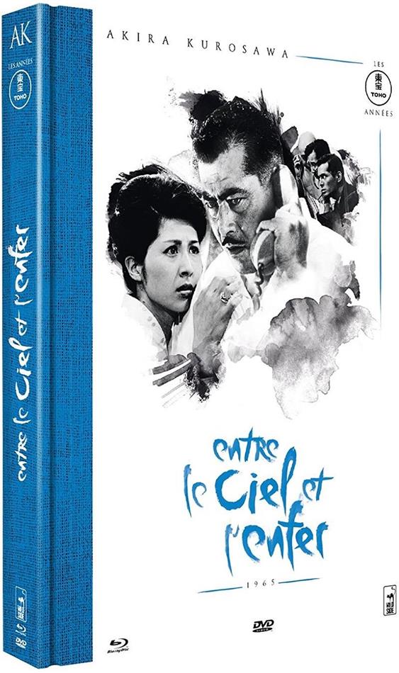 Entre le ciel et l'enfer (1963) Collection Akira Kurosawa - Les années Tōhō, Version inédite, s/w, Limited Edition, Mediabook, Restaurierte Fassung, Blu-ray + DVD