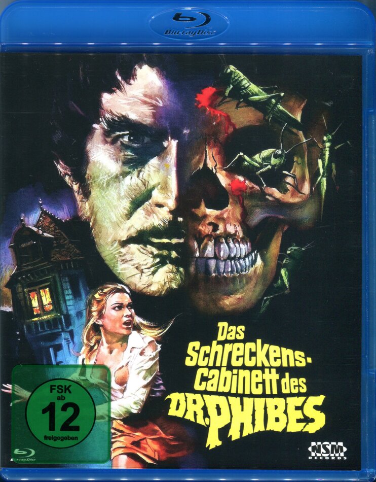 Das Schreckenscabinett des Dr. Phibes (1971) Uncut