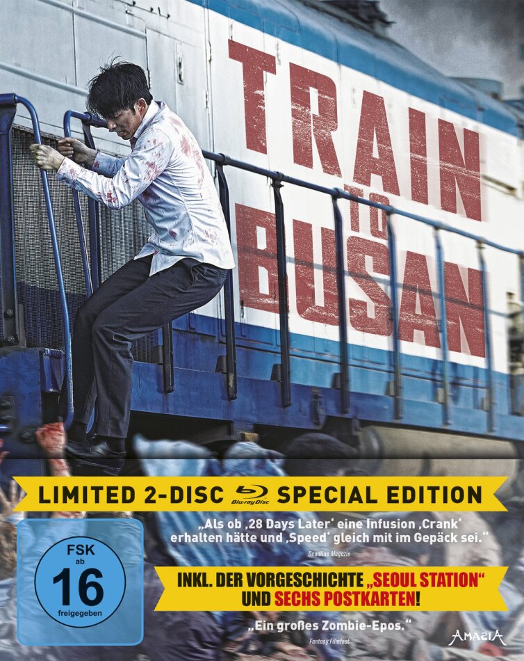 Train to Busan (2015) FuturePak, Limited Special Edition, Uncut, 2 Blu-rays