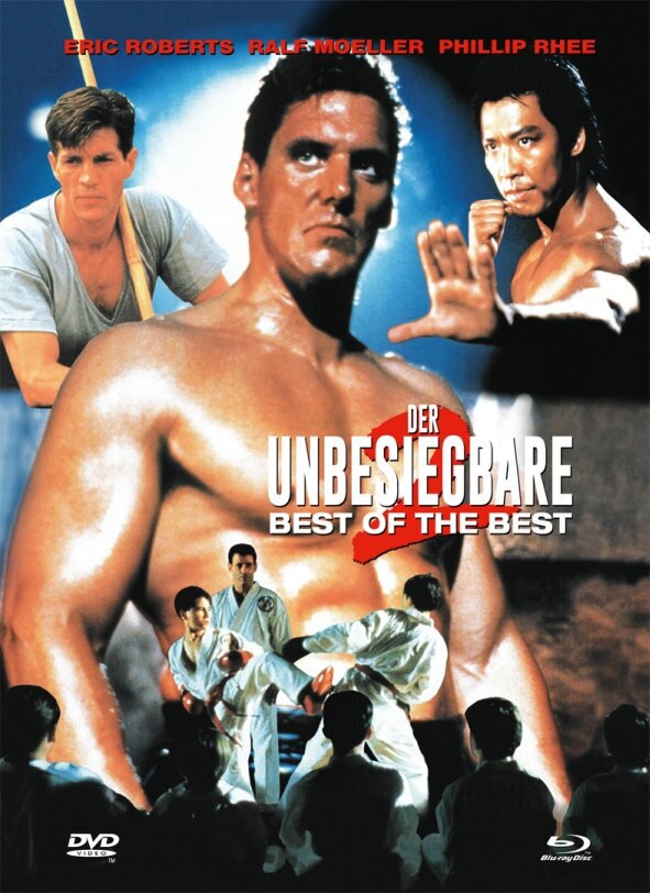 Best of the Best 2 - Der Unbesiegbare (1993) Cover A, Limited Edition, Mediabook, Uncut, Blu-ray + DVD