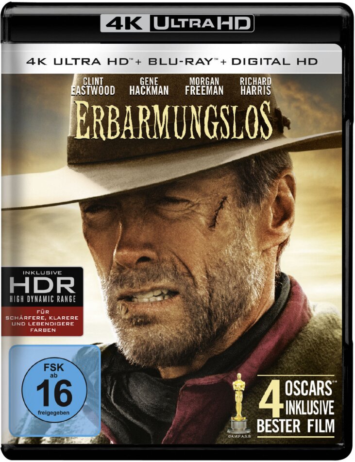 Erbarmungslos (1992) 4K Ultra HD + Blu-ray