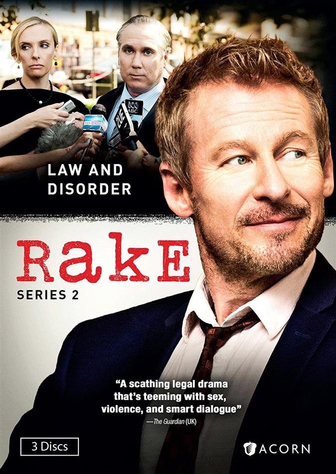 Rake - Series 2 3 DVDs
