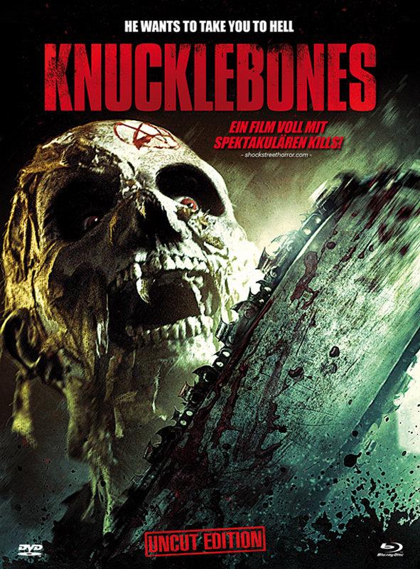 Knucklebones (2016) Cover A, Uncut Edition, Limited Edition, Mediabook, Blu-ray + DVD