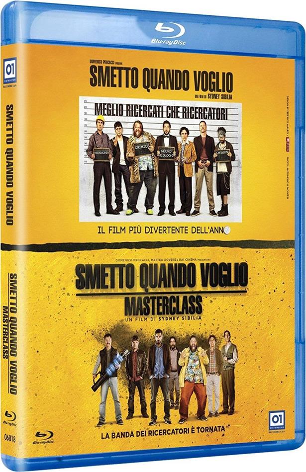 Smetto quando voglio 1 & 2 Box, 2 Blu-rays