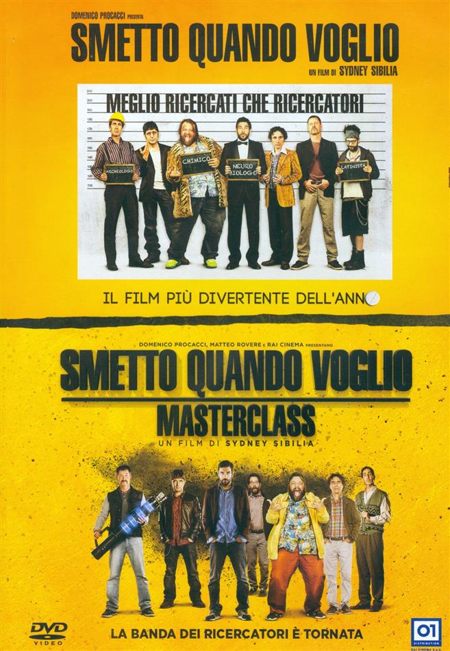 Smetto quando voglio 1 & 2 Box, 2 DVDs