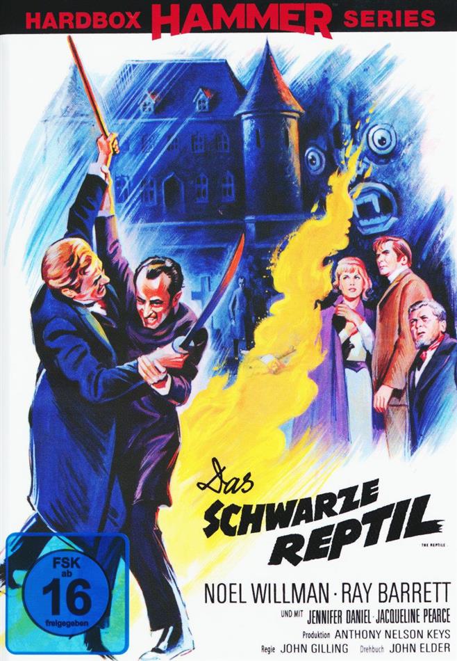 Das schwarze Reptil (1966) Hardbox Hammer Series, Kleine Hartbox, Cover A, Limited Edition, Uncut