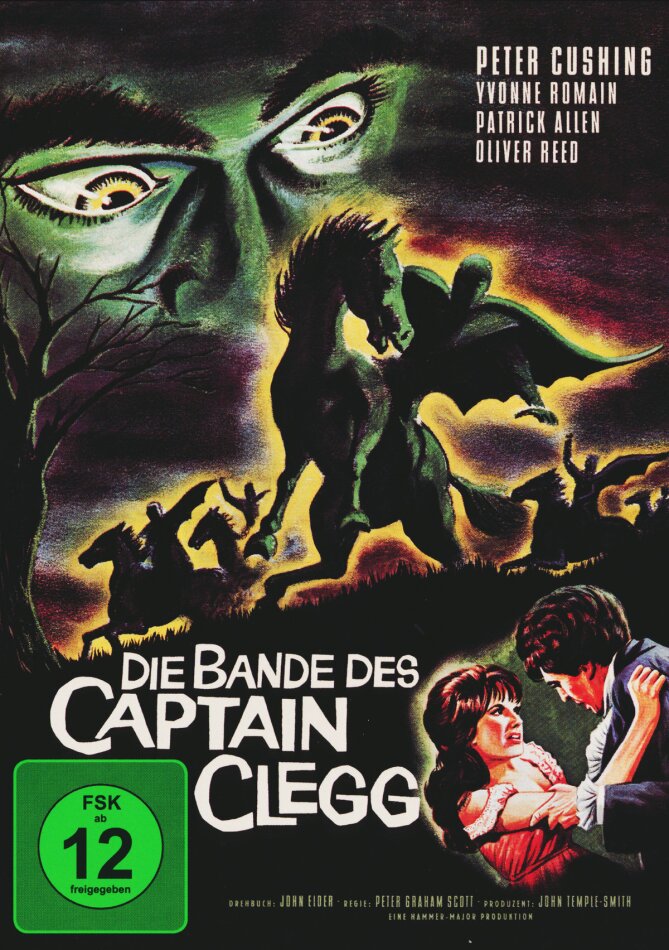 Die Bande des Captain Clegg (1962) Hammer Edition, Cover B, Limited Edition, Mediabook, Uncut
