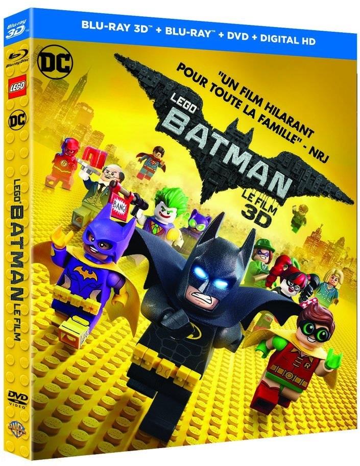 LEGO Batman - Le Film (2017) Blu-ray 3D + Blu-ray + DVD