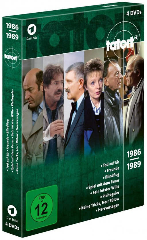 Tatort - 80er Box 3 - Die Jahre 1986 - 1989 4 DVDs