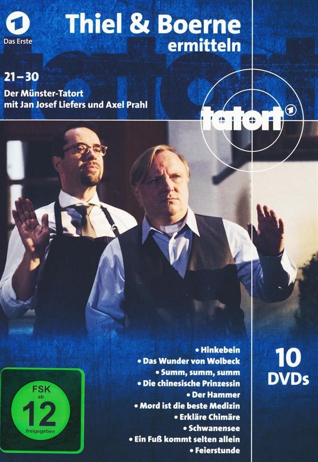 Tatort - Münster - Thiel & Börne ermitteln - Fall 21-30 10 DVDs