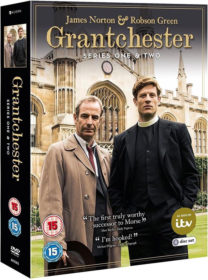 Grantchester - Series 1 & 2 4 DVDs