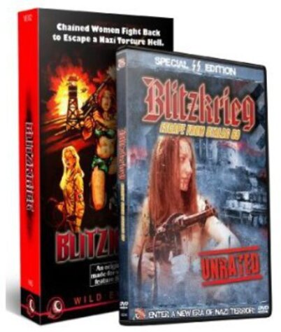 Blitzkrieg - DVD & VHS Combo DVD + 4K Ultra HD