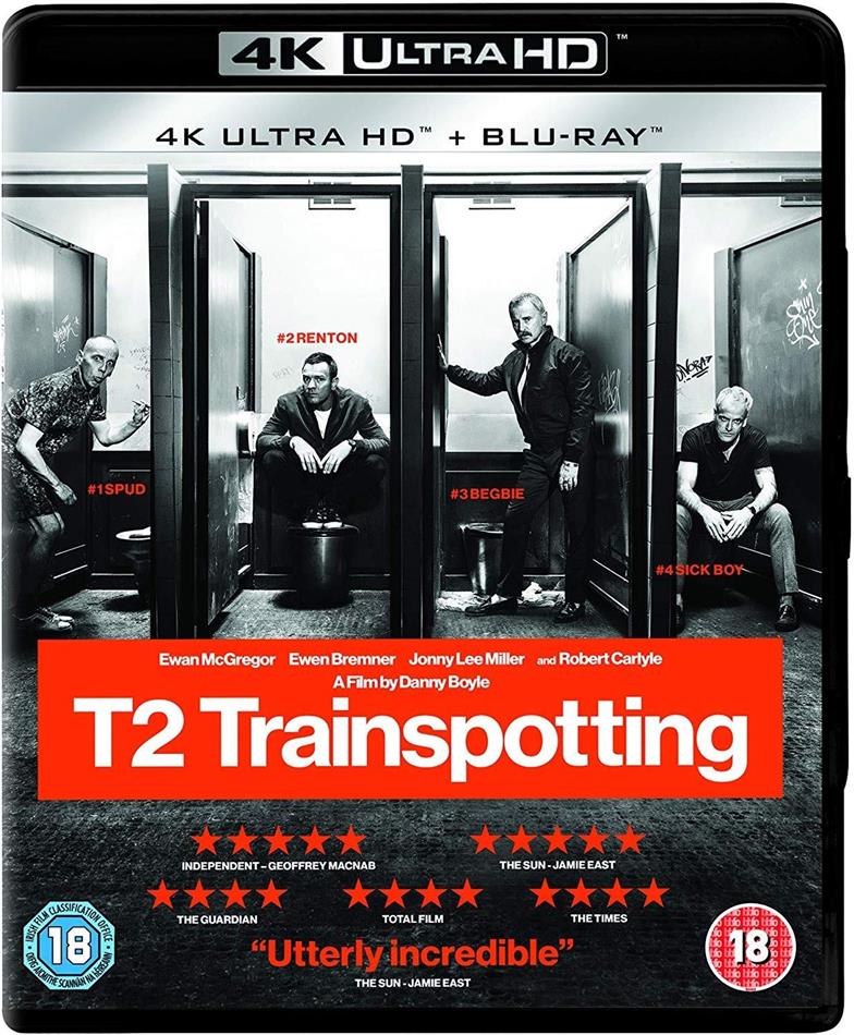 T2 - Trainspotting (2017) 4K Ultra HD + 2 Blu-rays