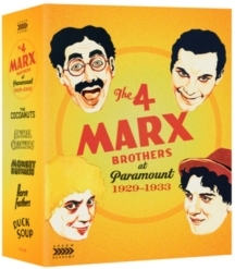 The 4 Marx Brothers at Paramount 1929-1933 3 Blu-rays