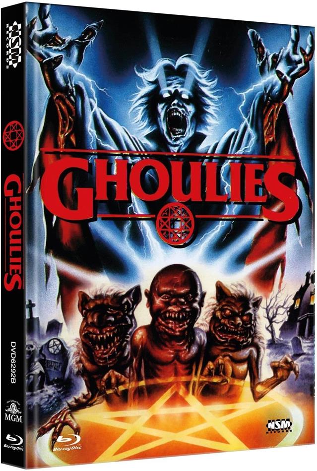 Ghoulies (1984) Cover B, Limited Edition, Mediabook, Uncut, Blu-ray + DVD