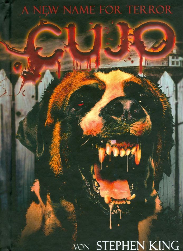 Cujo (1983) New Cover, Limited Edition, Mediabook, Uncut, Blu-ray + DVD