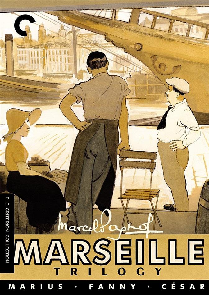The Marseille Trilogy - Marius (1931) / Fanny (1932) / César (1936) Criterion Collection, Restaurierte Fassung, 4 DVDs
