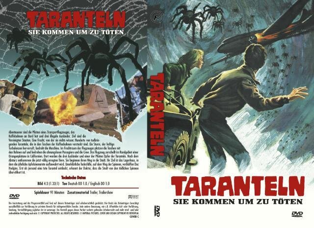 Taranteln - Sie kommen um zu töten (1977) Grosse Hartbox, Cover C, Limited Edition, Uncut