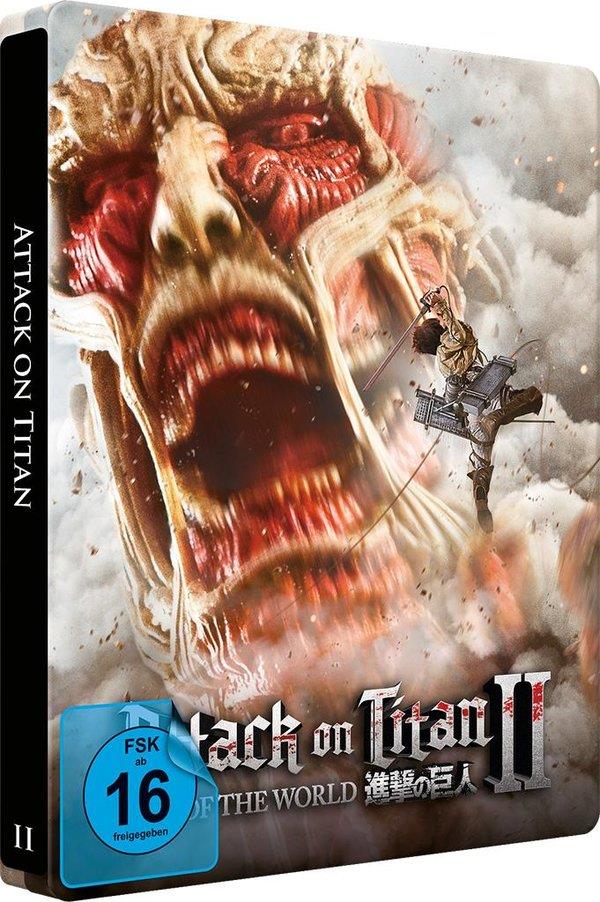 Attack on Titan 2 - End of the World - Realfilm Vol. 2 (2015) Limited Edition, Steelbook