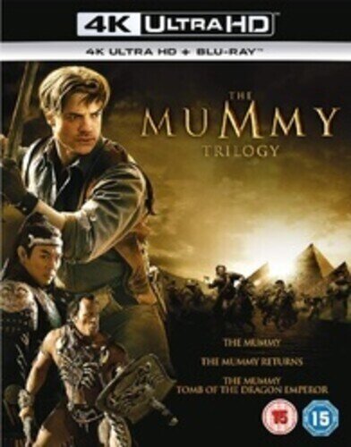 The Mummy Trilogy 3 4K Ultra HDs + 3 Blu-rays