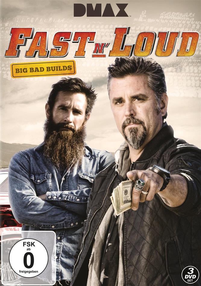 Fast N' Loud - Big Bad Builds DMAX, 3 DVDs